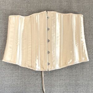 Shiny Gold Short Corset